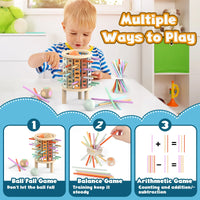 Thumbnail for Balance Tower™ – Empiler et compter – Jeu de réflexion en bois