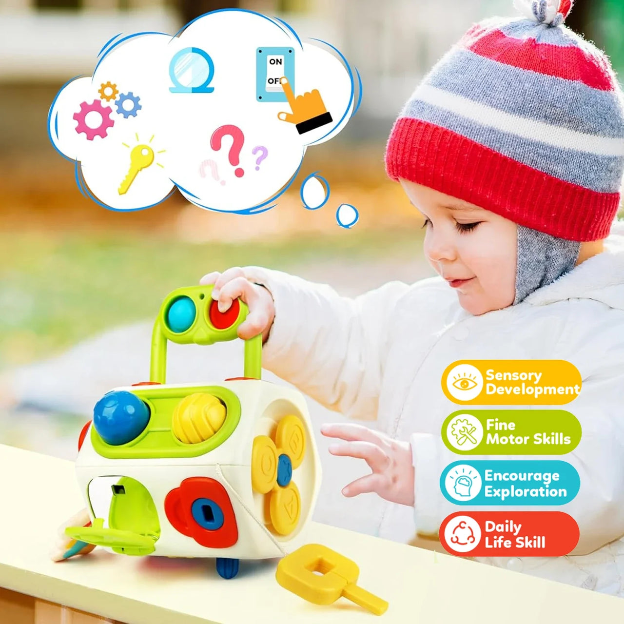 Exploring Cube™ - Découverte ludique - Cube de découverte
