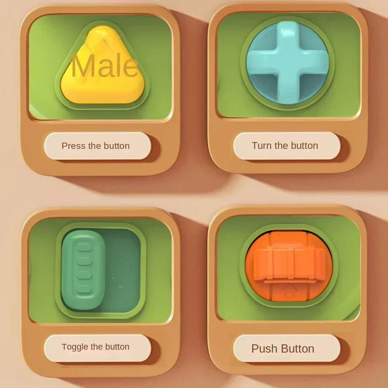Peek & Play™ - Cliquez, Tournez, Surprise ! - Jouet Pop-up pour Bébé