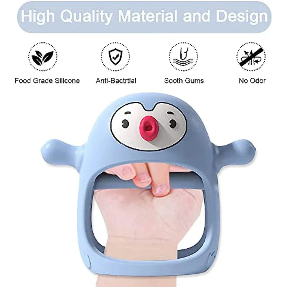 Penguin Teether™ - Apaisant pour les gencives - Anneau de dentition en silicone