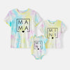 Mini Fashion™ - Frais et confortables - T-shirts tie-dye joyeux