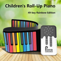 Thumbnail for Roll-up Piano Keyboard – Créatif et éducatif – Piano pliable