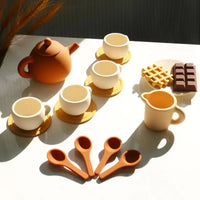 Thumbnail for MiniBrew – Ludique et éducatif – Service à thé en silicone
