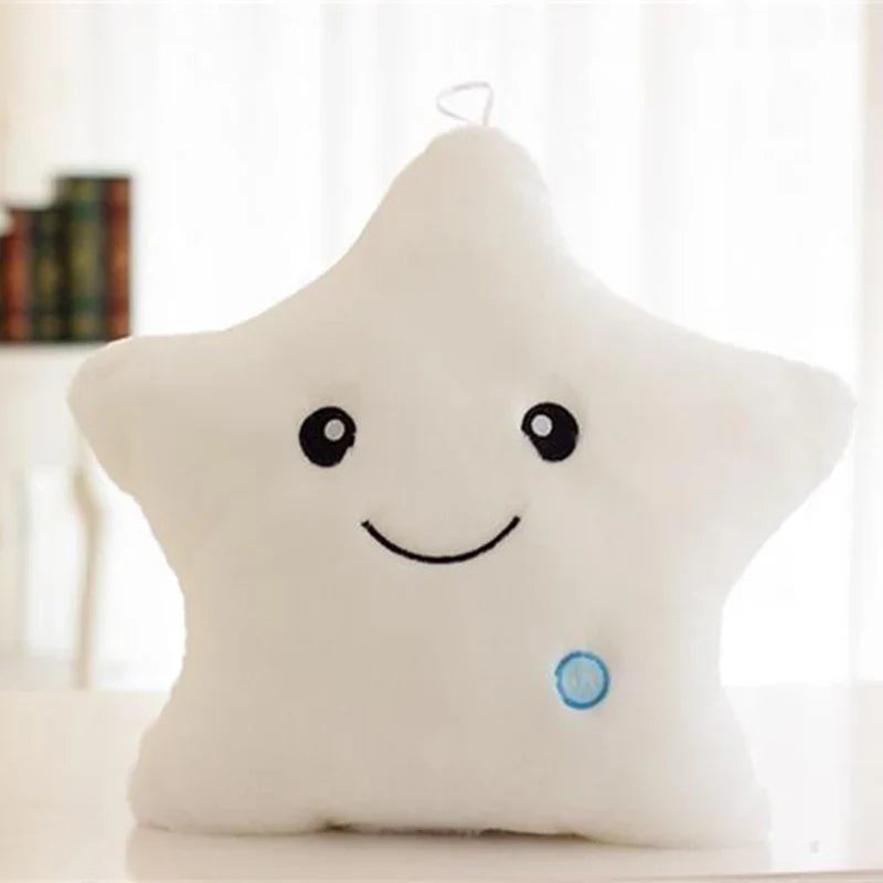 Glow Star Pillow™ – Les étoiles s'amusent au lit - Oreiller câlin lumineux