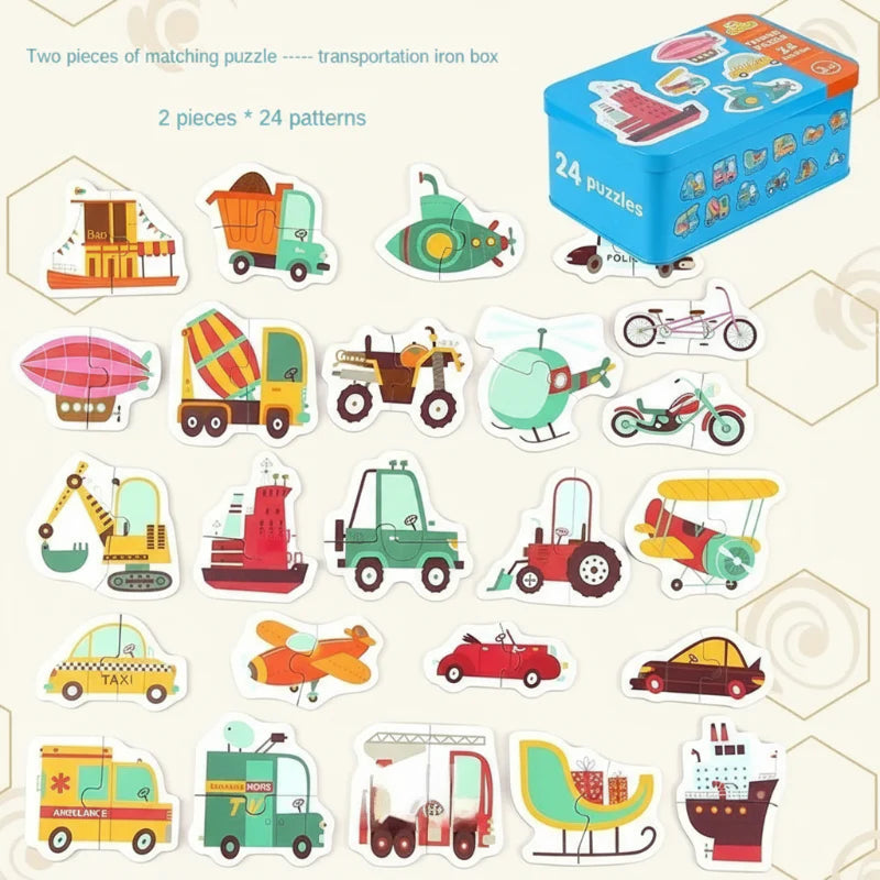 BrainBox – Apprendre & Jouer – Puzzle en bois 3D