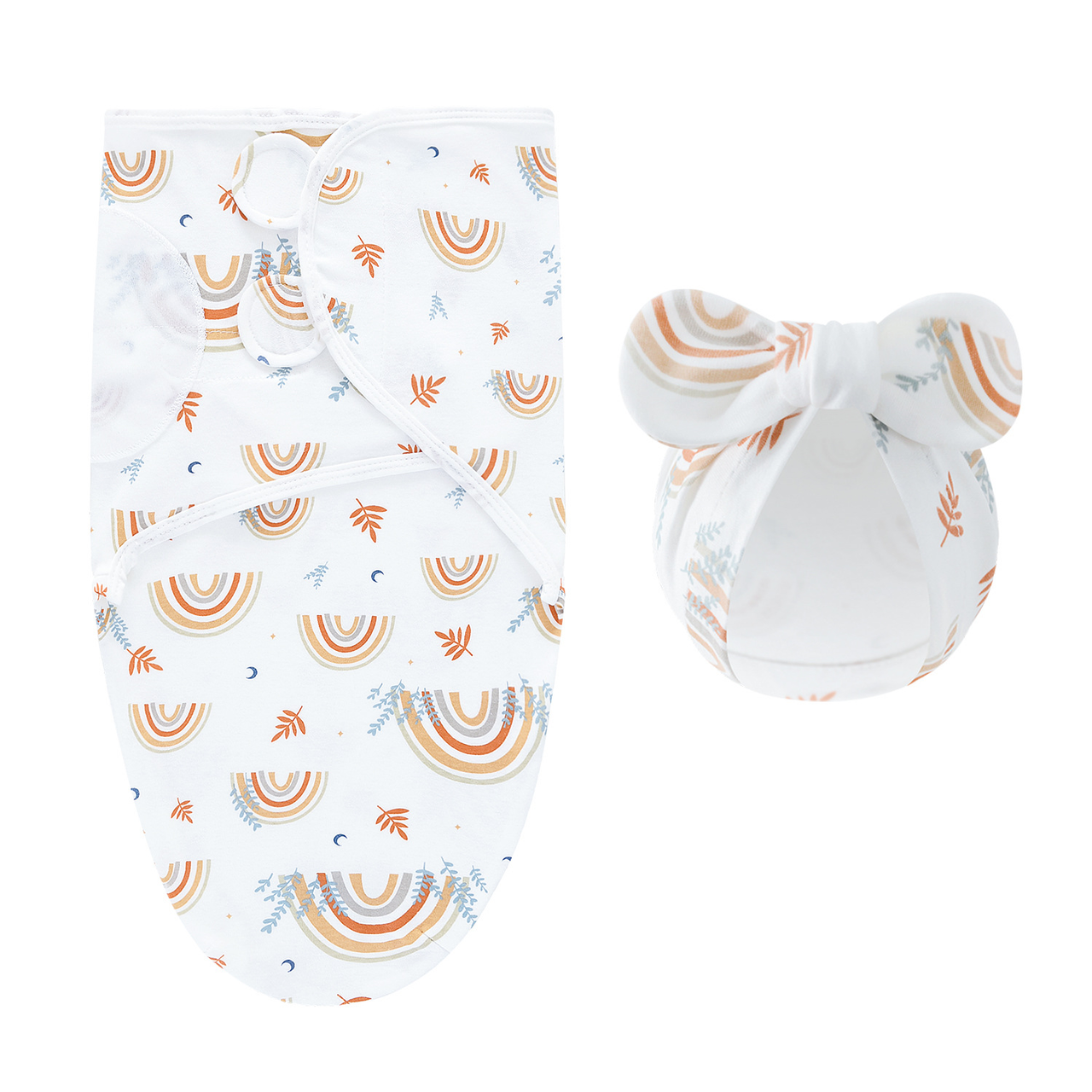 DreamNest – Repos et confort – Couverture d'emmaillotage de luxe avec bonnet