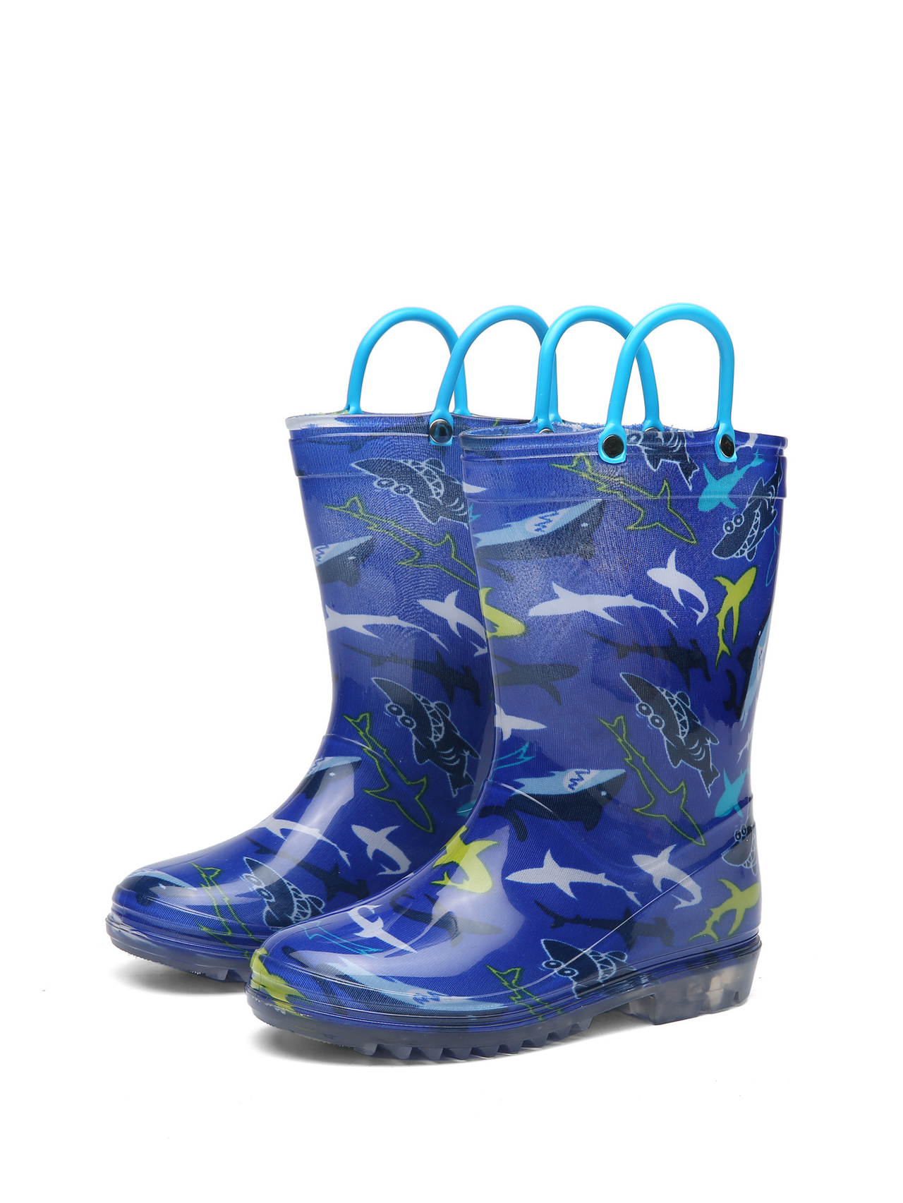 RainySteps – Faciles à enfiler et imperméables – Bottes de pluie avec imprimé et boucle