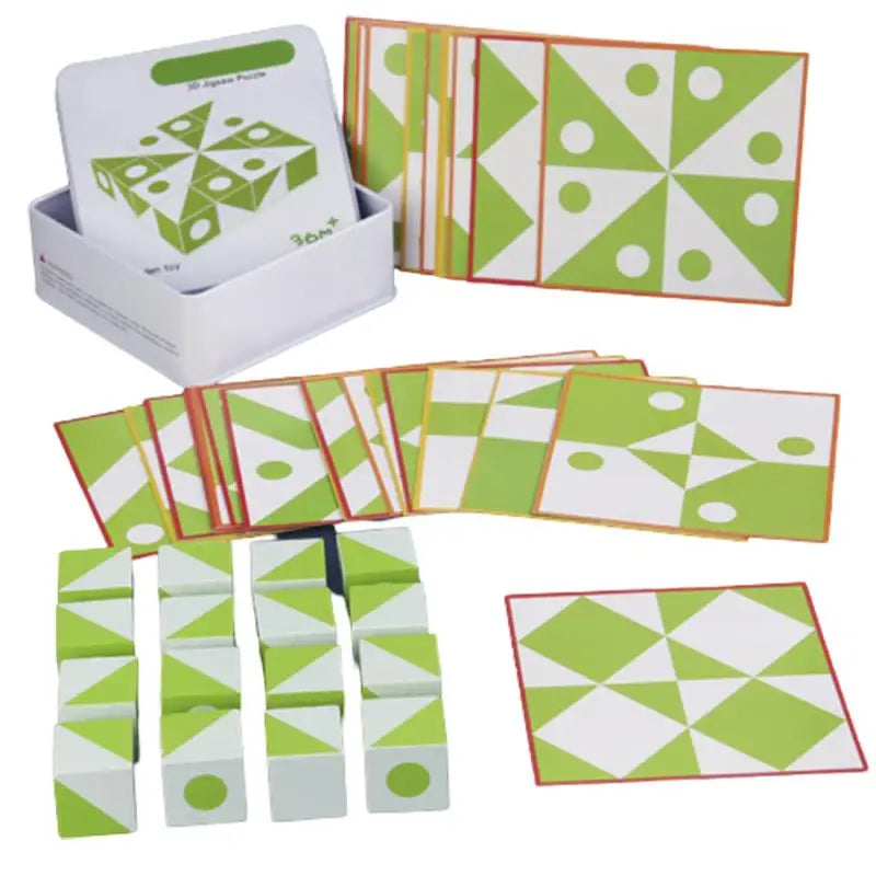 BrainBlocks™ – Mince et créatif – Jeu de réflexion Houten Geometrisch