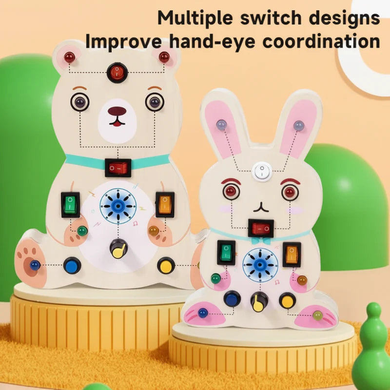 SmartSwitch – Montessori & Motricité – Tableau de jeu LED