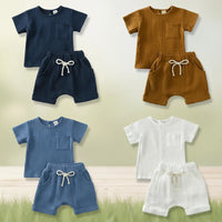 Thumbnail for Baby Summer Outfit – Légèreté et confort – Ensemble de vêtements