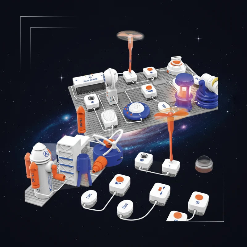 AI Voice Building Blocks – Éducatif et interactif – Kit de construction
