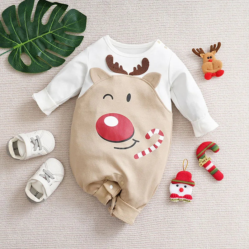 Mini Fashion™ - Matière souple - Costume de Noël pour bébé