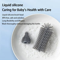 Thumbnail for Bottle Cleaning Kit™ - Pratique en déplacement - Brosse et nettoyant pour biberons