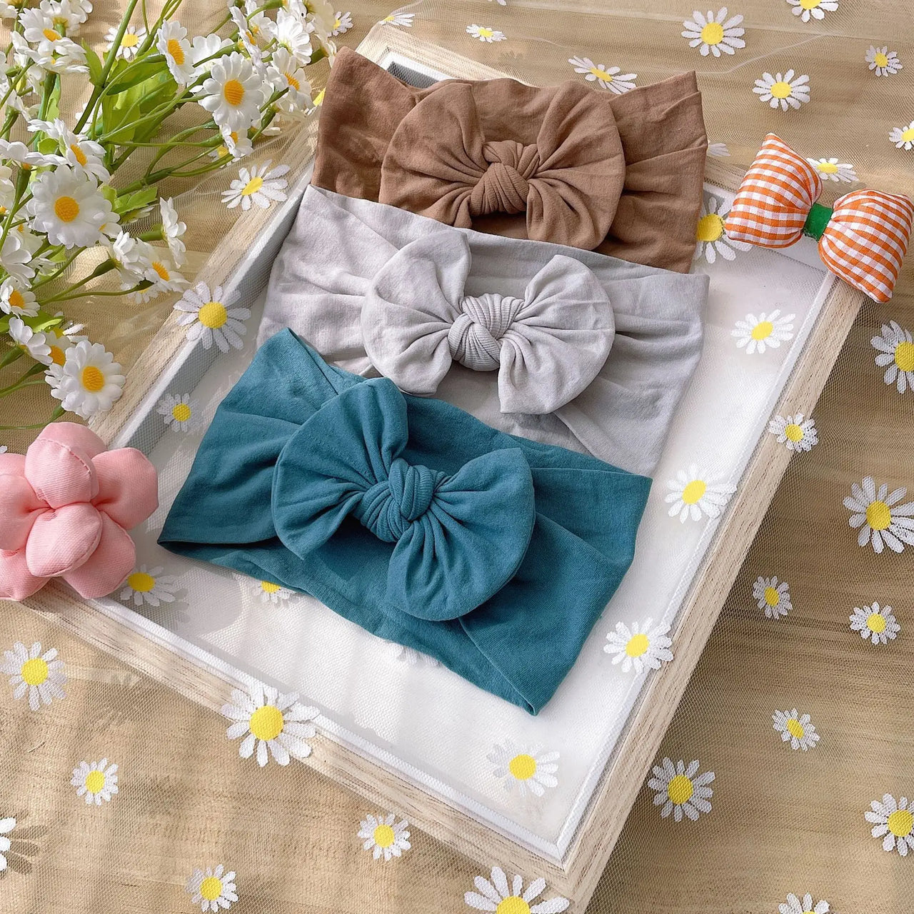 Mini Fashion – Moderne et doux – Bandeaux à nœuds pour enfants