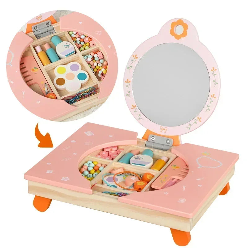 MiniDresser – Éducatif et jeu de rôle – Coiffeuse pour enfants