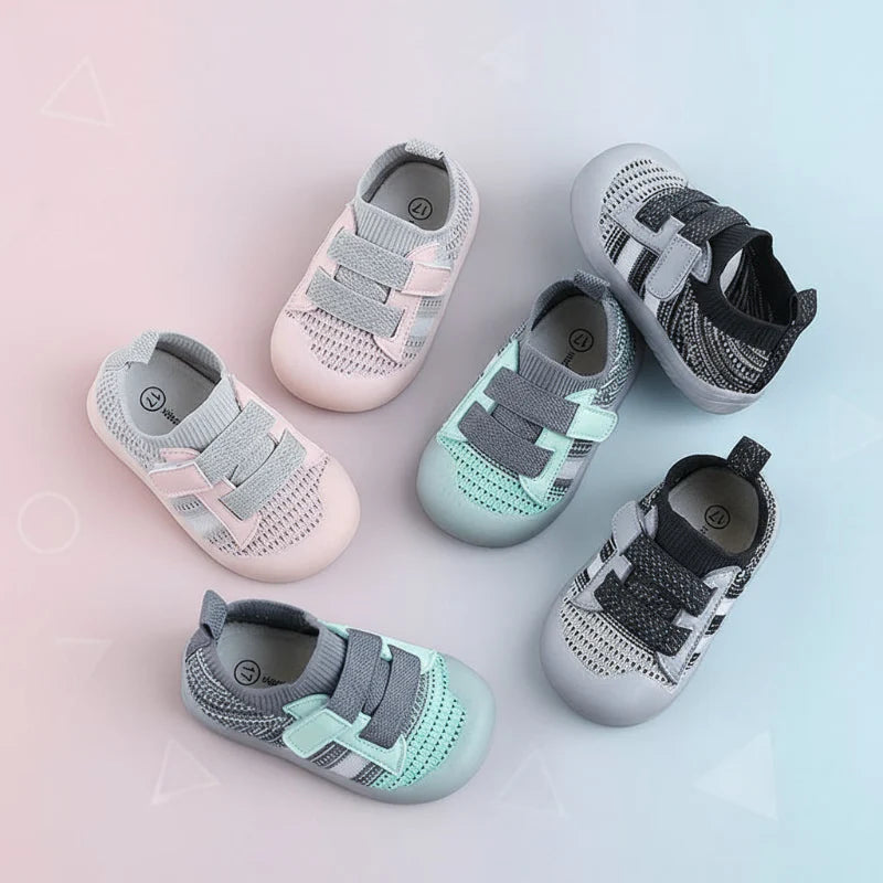 TinyRunner – Sportives et respirantes - Chaussures en maille pour bébé avec semelle souple