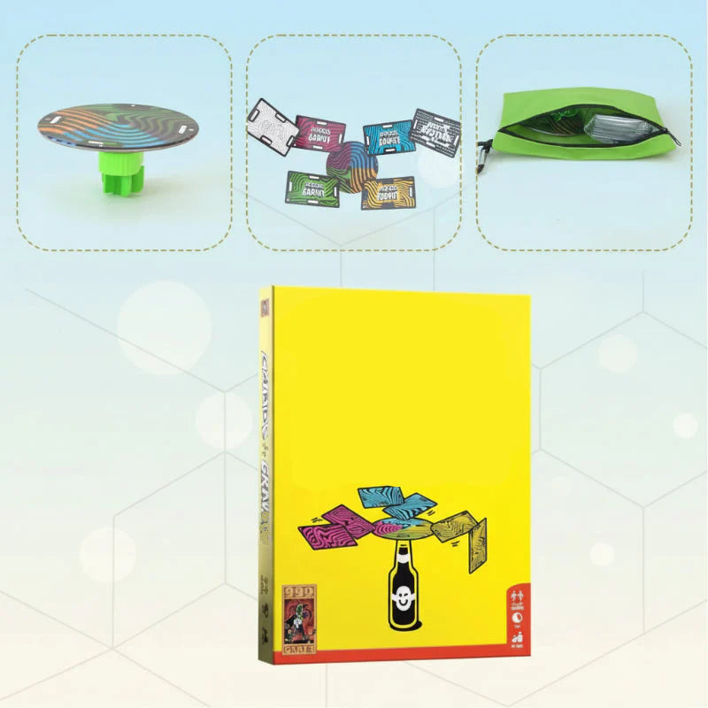 GravityFun – Passionnant et interactif – Jeu de cartes d'équilibre anti-gravité