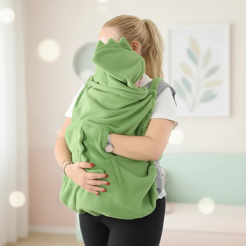 Dinosaur Baby Carrier Cover – Chaleur et confort – Couverture Dino Baby