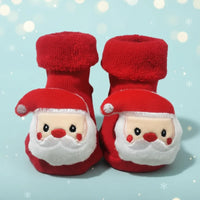 Thumbnail for BabyClaus – Épaisses et confortables – Chaussettes d'hiver de Noël avec le Père Noël