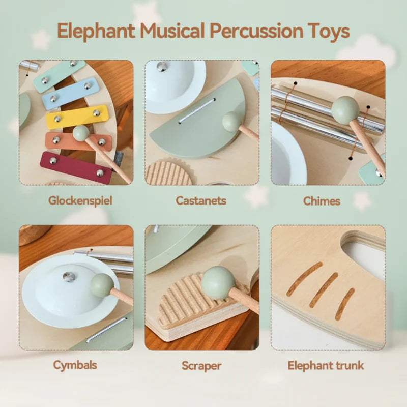 HarmonyWood – Montessori & Créatif – Instrument de musique en bois : Xylophone