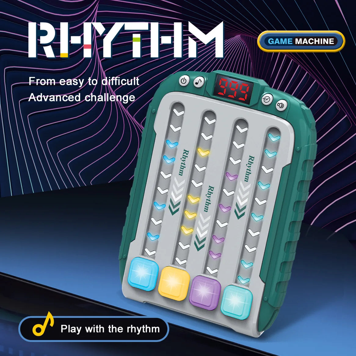 Rhythm™ - Réduit le stress, améliore la réactivité - Jeu de vitesse