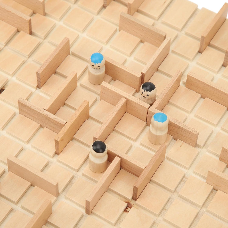 Wooden Chess Puzzle Game – Stratégie et réflexion – Jeu de société