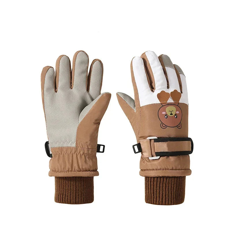 Mini Fashion™ - Matière chaude - Gants de Ski pour enfants