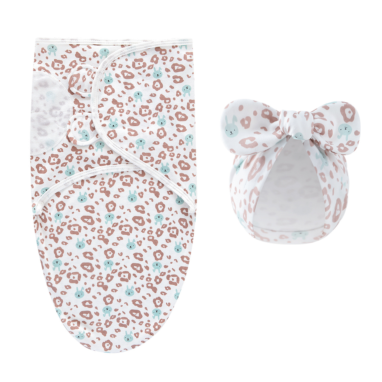 DreamNest – Repos et confort – Couverture d'emmaillotage de luxe avec bonnet