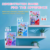 Thumbnail for Spot the Difference Game – Concentration et apprentissage – Jeu de cartes