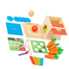 Smart Carrots –  Couleurs et formes - Jouets en bois à trier