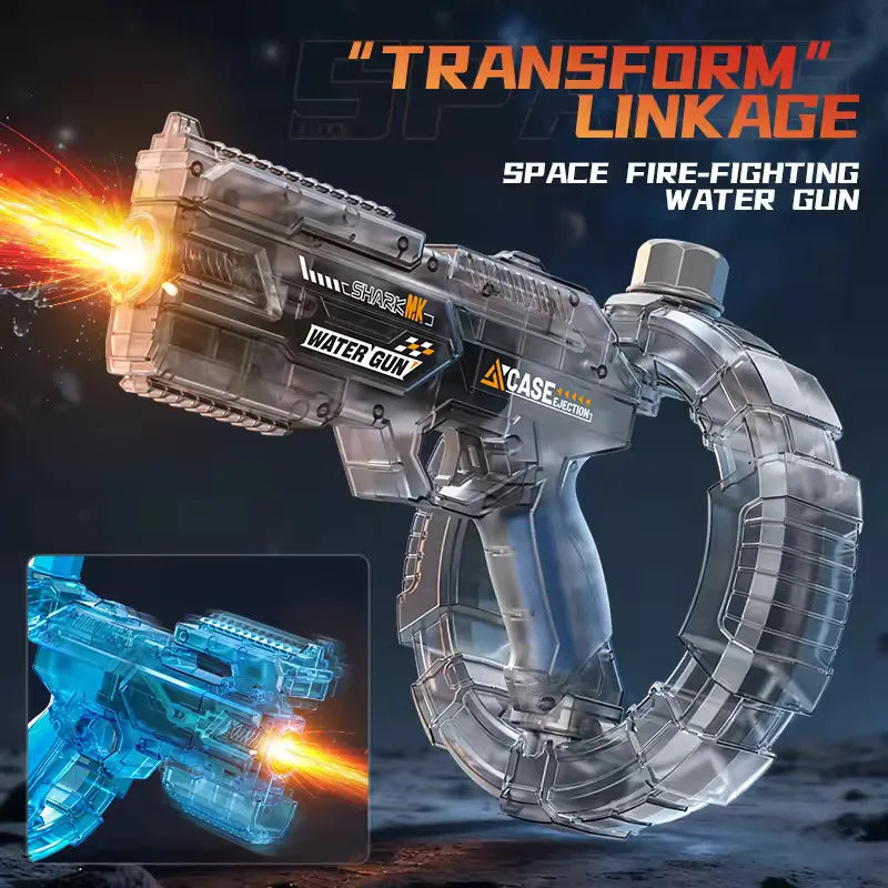 Space Water Blaster Toy – Interactif et amusant – Pistolet à eau
