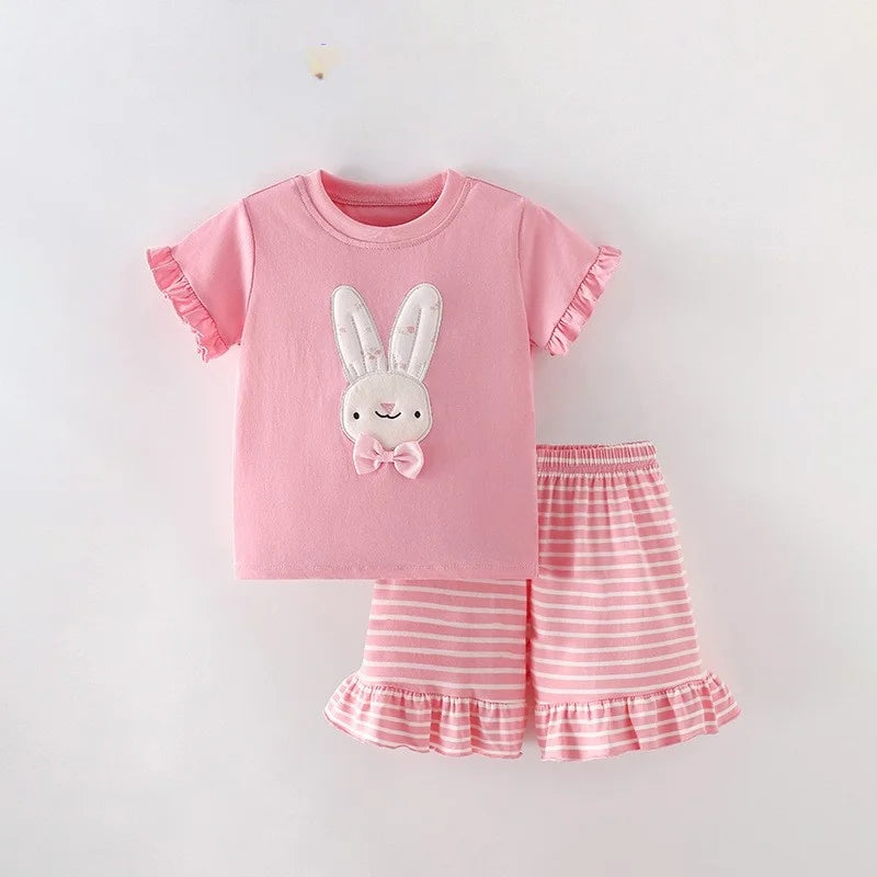 SunnyBloom – Été & Adorable – Ensemble d'été assorti