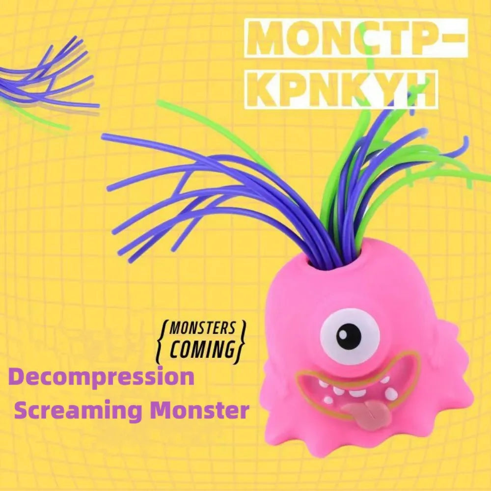 Yellie – Amusant et interactif – Jouet anti-stress Monster