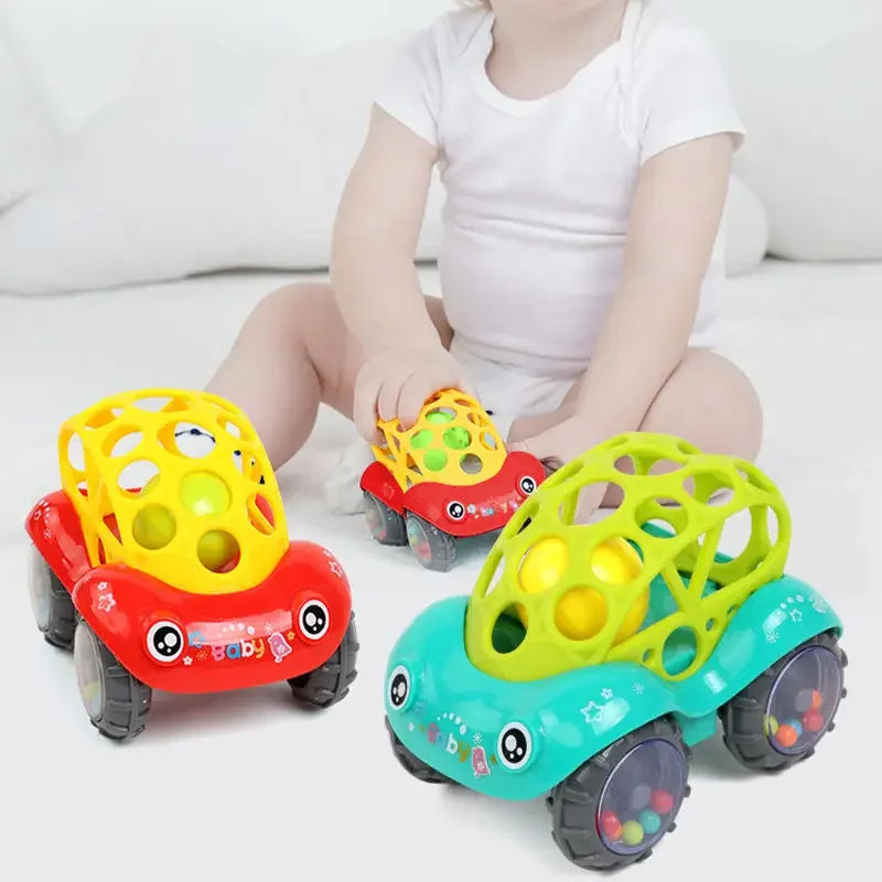 Ball Car™ - Hochet roulant amusant - Jouet Voiture