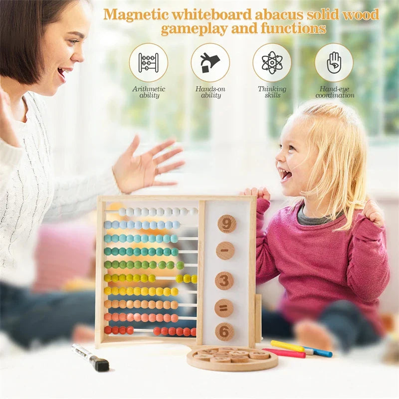 Woods™ - Compter et apprendre - Abacus en bois