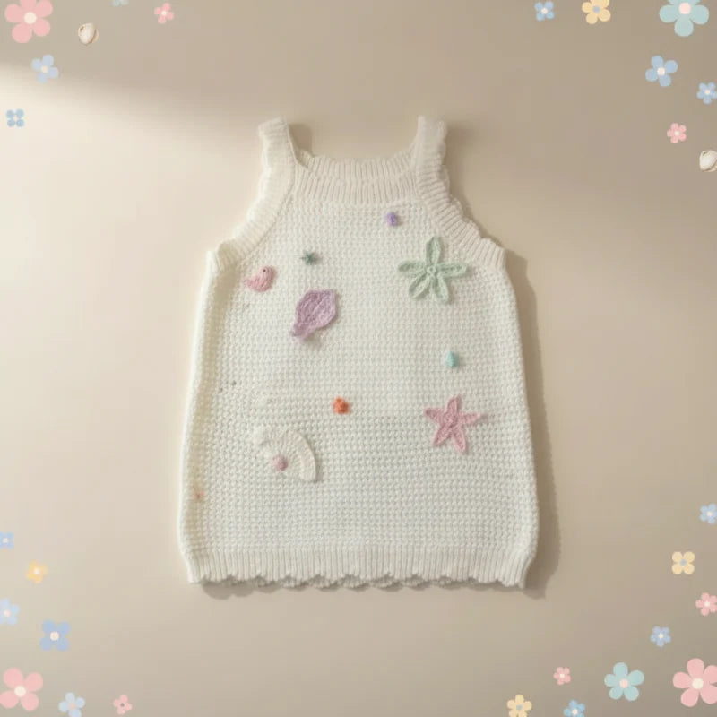 Girls Summer Outfit – Tendance et confortable – Ensemble de vêtements d'été pour enfants