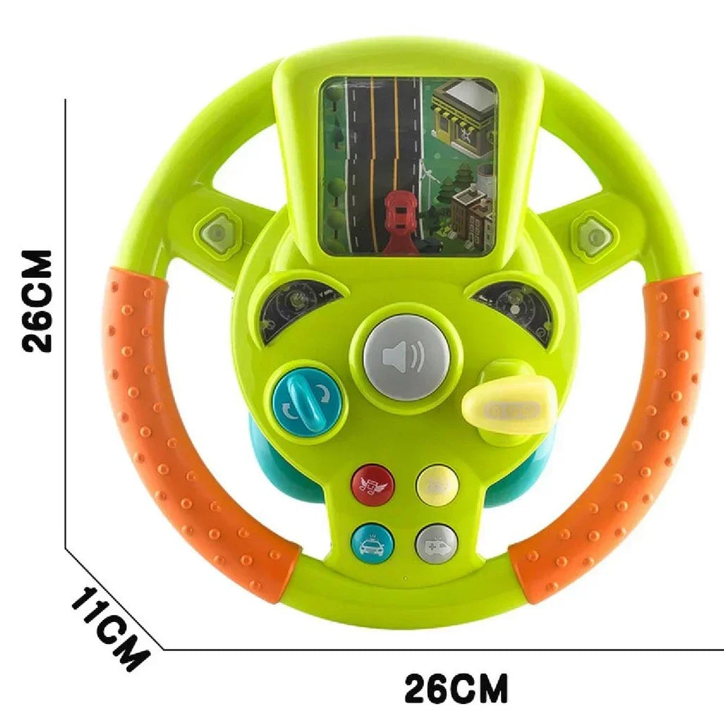 Toy Steering Wheel™ - Mini Volant, Maxi-Fun - Volant Jouet