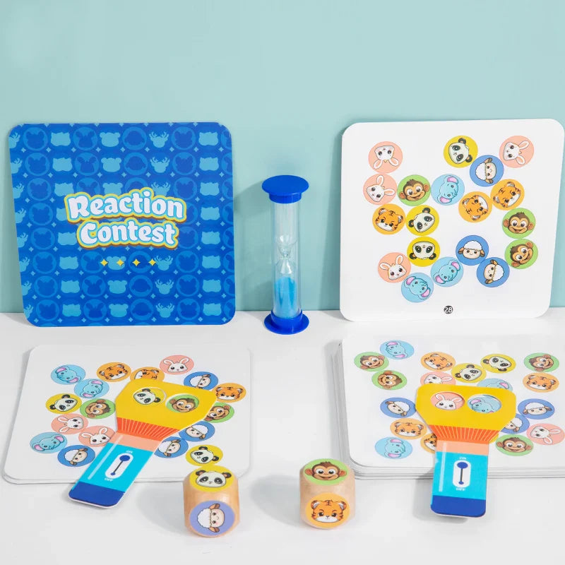 Puzzle Duel™ - Rapide et intelligent - Jeu de société interactif sur les réactions