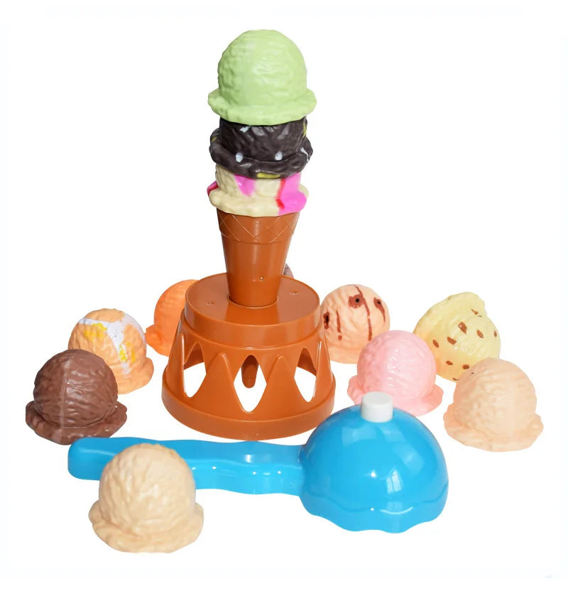 Ice Cream Stack Game™ - Équilibre des Saveurs - Jeu de Piles de Glaces