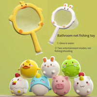 Thumbnail for Squeaky Splash™ – Fête du bain - Filet de pêche dans le bain