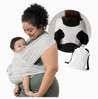 Thumbnail for SoftNest - Confortable, respirant et sûr - Écharpe porte-bébé ergonomique