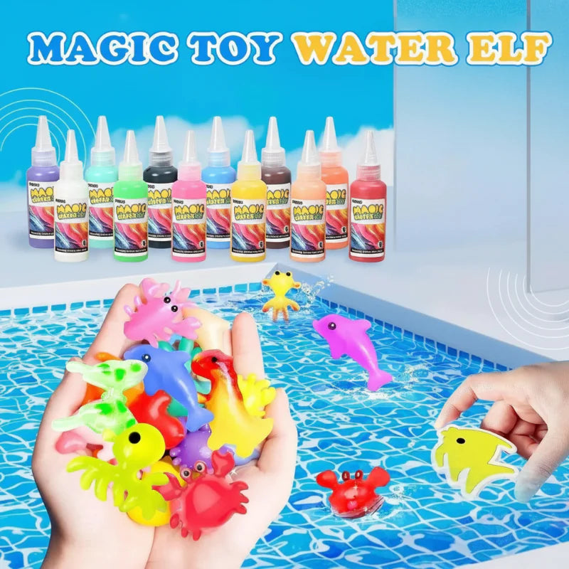 Magic Gel Water Beads – Créativité et sensorialité – Kit de jeux « Façonner l'eau »