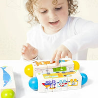 Thumbnail for WoodiTurn – Éducatif et amusant – Puzzle rotatif