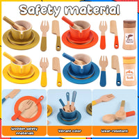 Thumbnail for Woods™ - Créatif et éducatif - Jeu de cuisine en bois pour enfants
