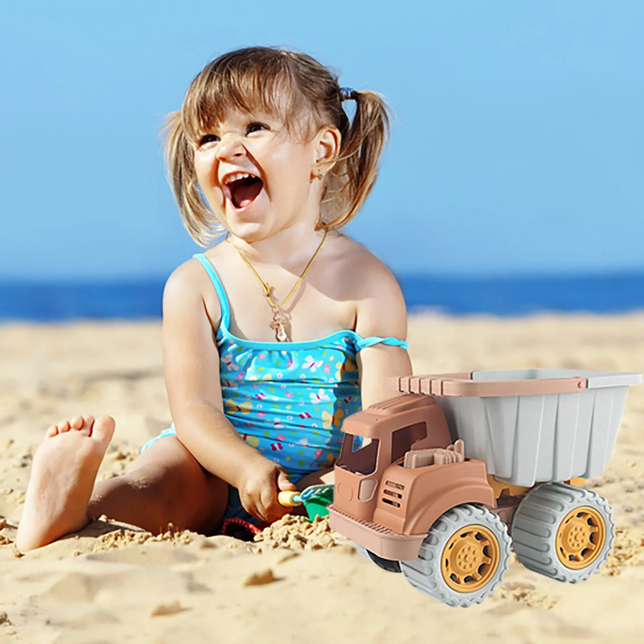 Sand Truck Set™ – Creuser pour s'amuser en plein air – Camions bac à sable