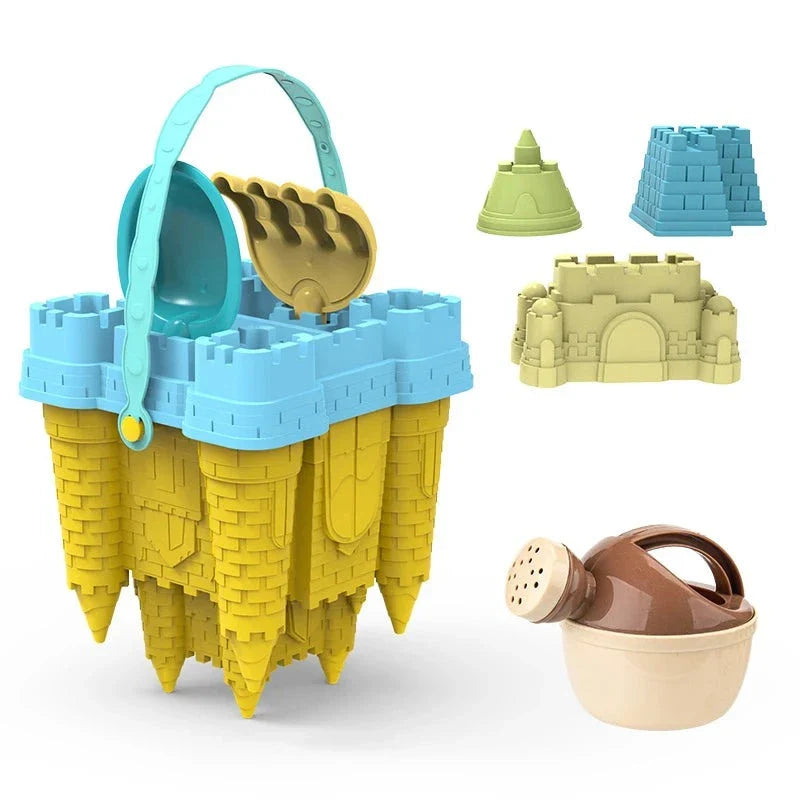 Beach Castle Play Set™  - Amusement Garanti à la Plage ! - Jeu de Château de Sable