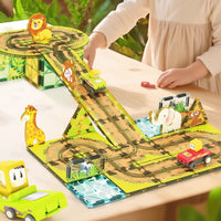 Thumbnail for Magnetic Road Blocks – Créatif et éducatif – Kit de construction « Chemins magnétiques »