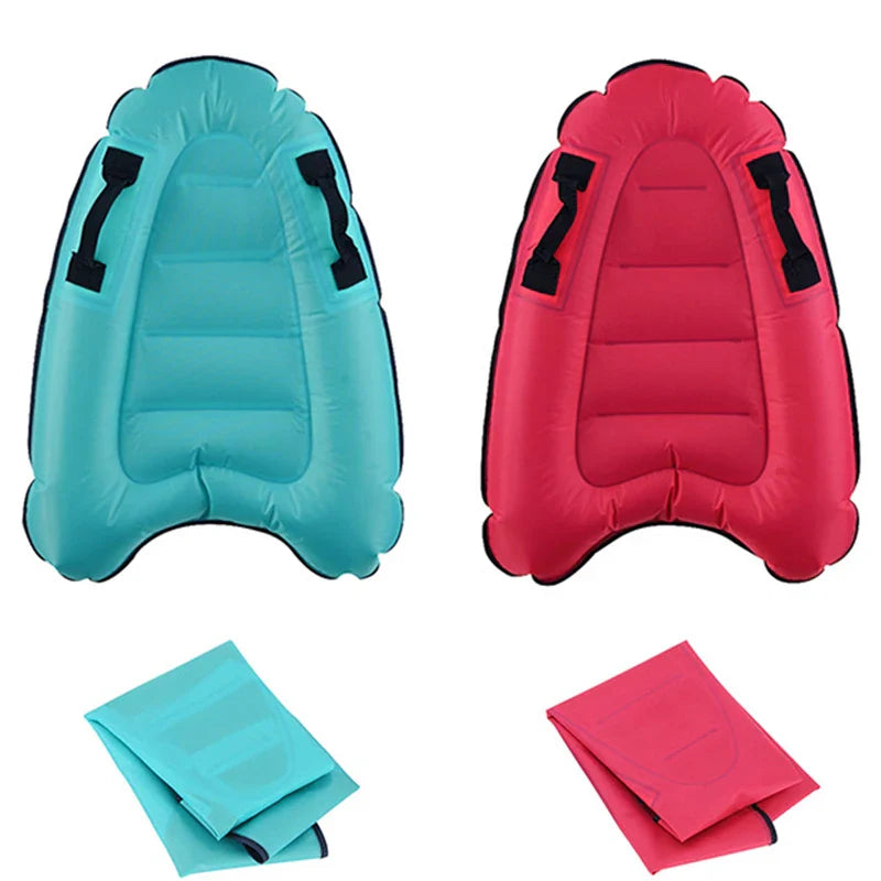 BlueWave – Apprendre et s'amuser – Bodyboard gonflable pour enfants