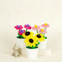 Thumbnail for CraftBloom – Coloré et créatif – Kit de bricolage pour pot de fleurs DIY
