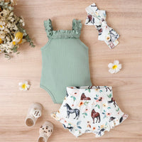 Thumbnail for Baby Girl Summer Outfit – Mignon et léger – Ensemble pour bébé